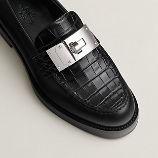 モカシン 《ホット》 - ブラック | Hermès - エルメス-公式サイト